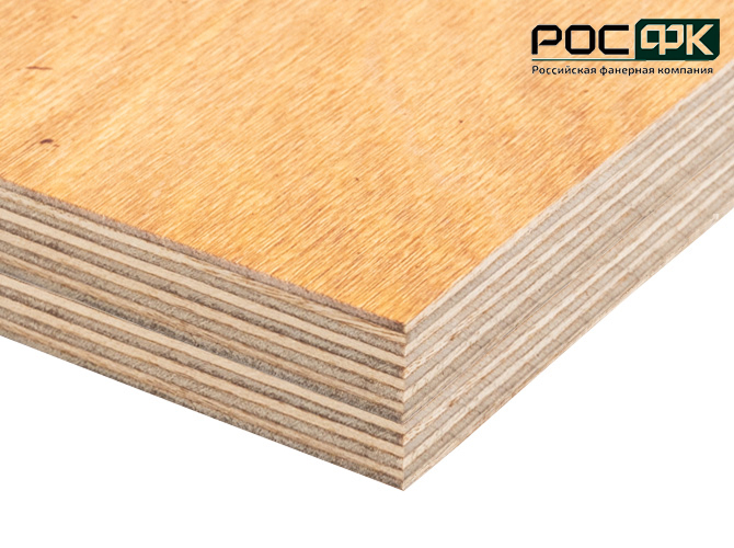 Фанера березовая бакелизированная ФБС 18мм Е1 2440х1220мм