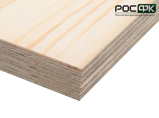 Фанера хвойная ФСФ 18мм сорт И НШ 2440х1220мм