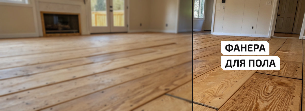 Фанера на пол