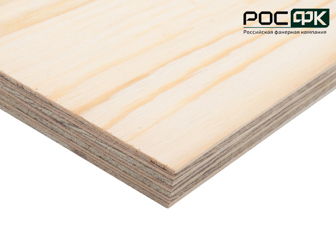 Фанера хвойная ФСФ 10мм сорт И НШ 2440х1220мм
