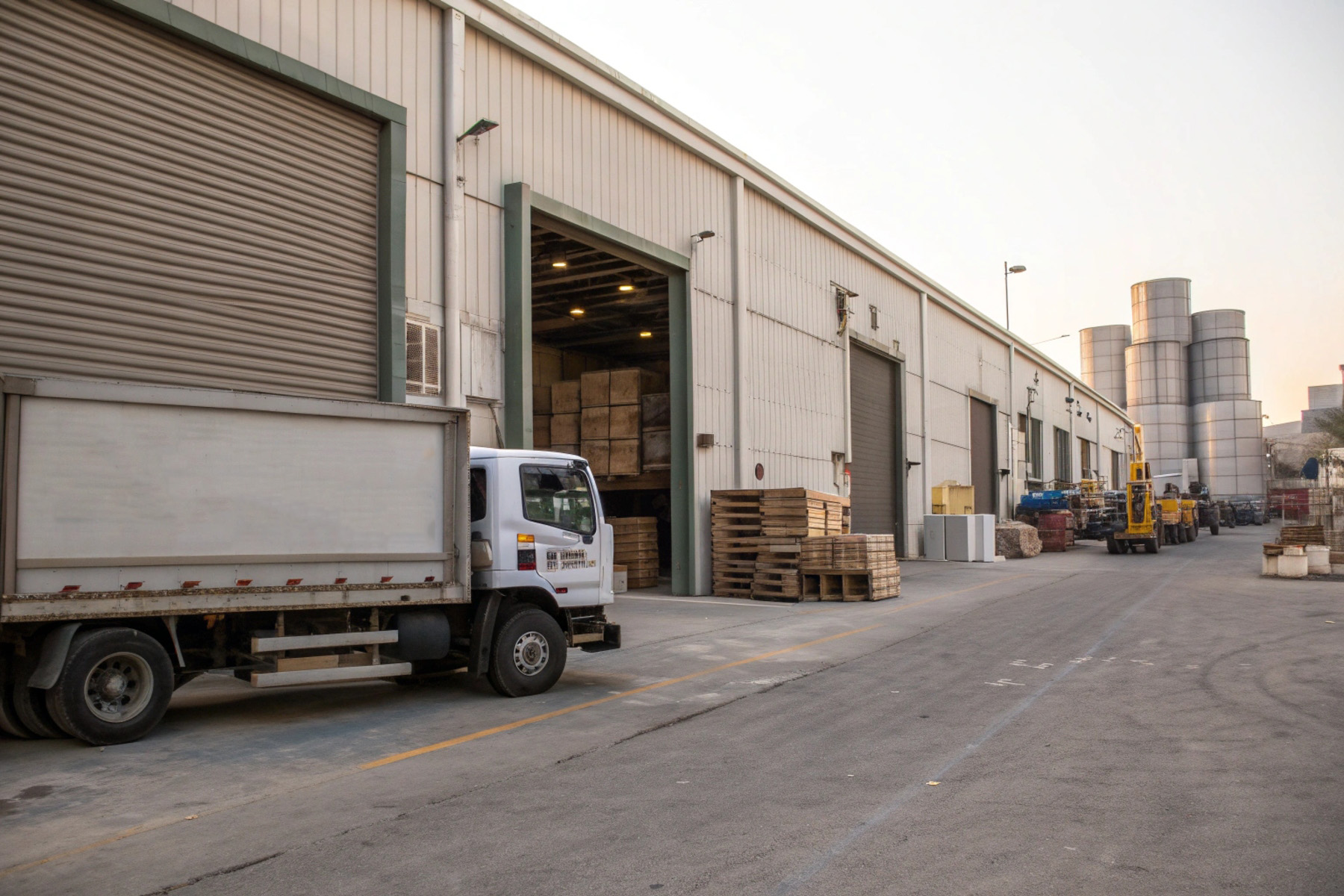 Организуем транзит материалов прямо со склада производителя!   