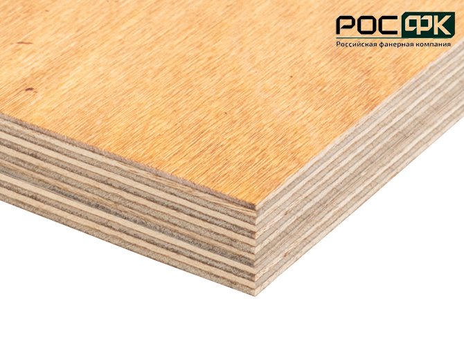 Фанера березовая бакелизированная ФБС 15мм Е1 2440х1220мм