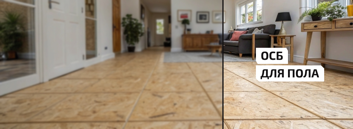 ОСБ для пола