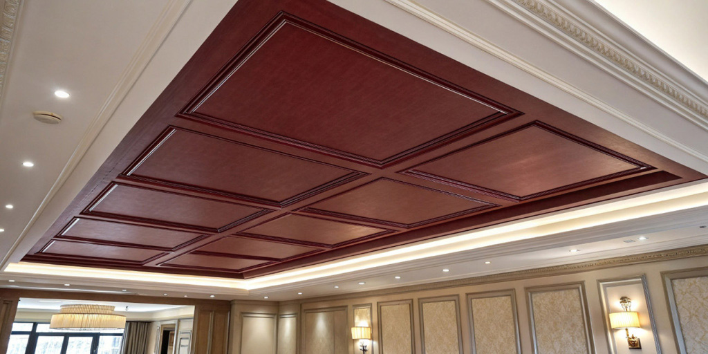 Монтаж МДФ панелей для потолка Монтаж МДФ панелей для потолка